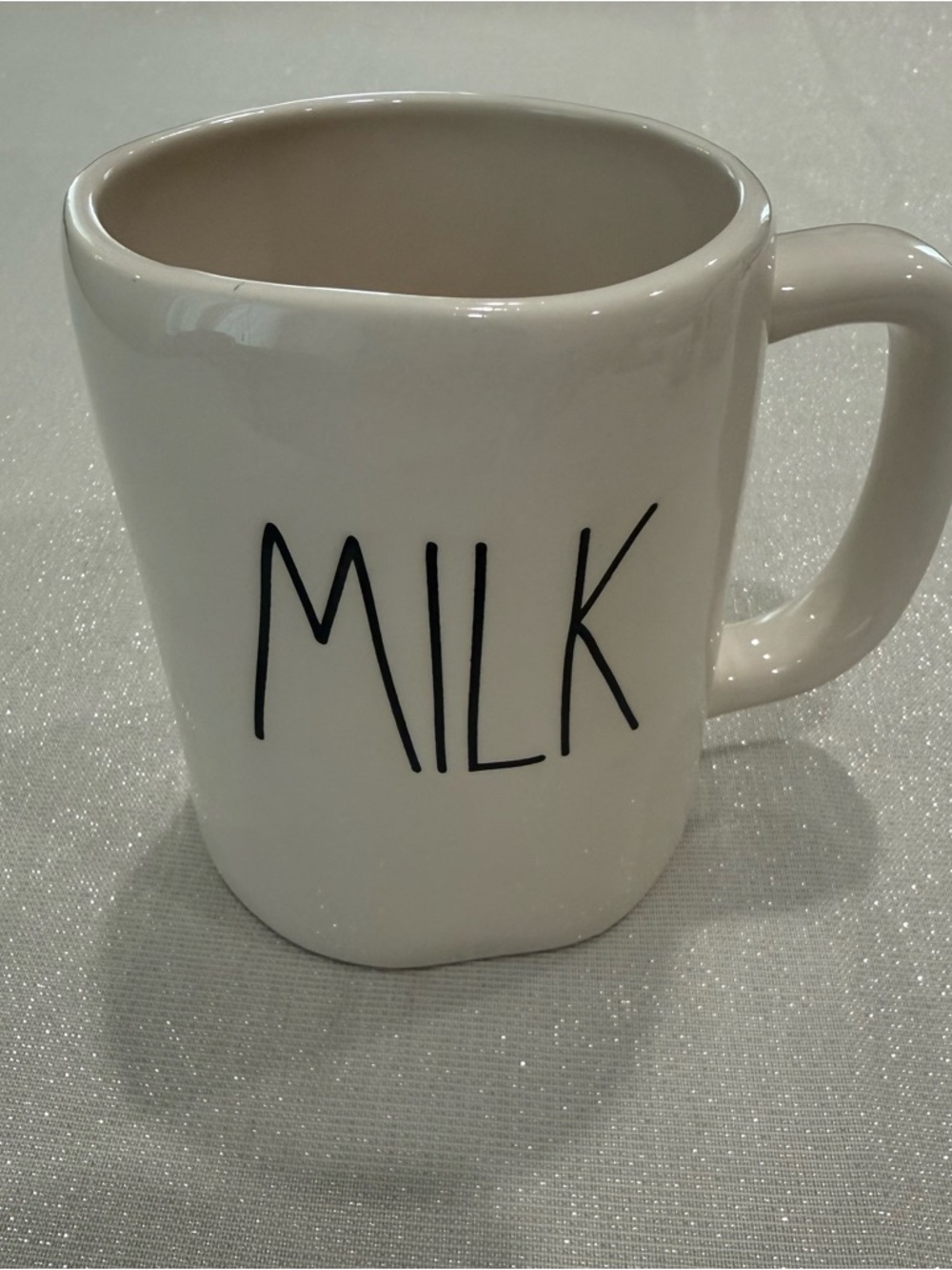 Rae Dunn ‘Milk’ White Ceramic Artisan Collection Mug
